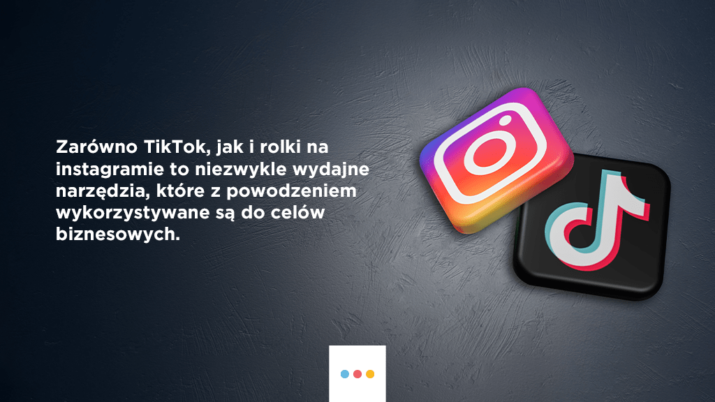 Instagram vs TikTok - reklamy